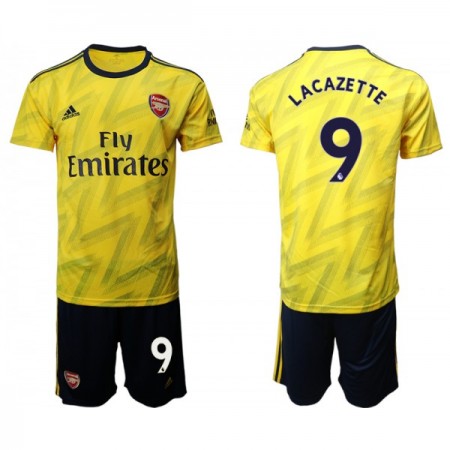 Billiga Fotbollströjor Arsenal LACAZETTE 9 Barn Borta tröja 2019/20 Kortärmad